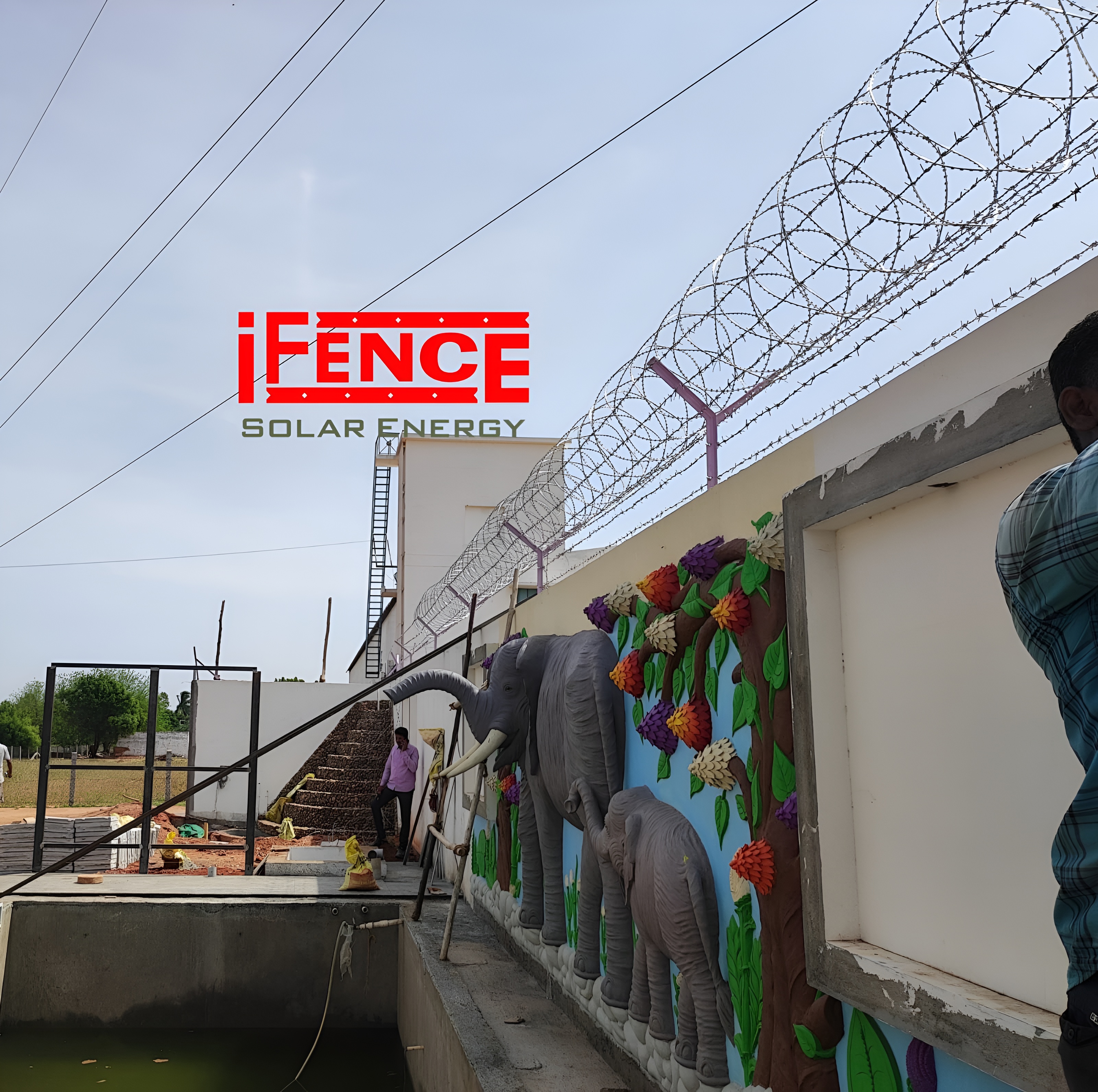 3D weld mesh fence
